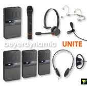 Dolmetscheranlage / Fl&uuml;steranlage System beyerdynamic UNITE Dolmetschertechnik