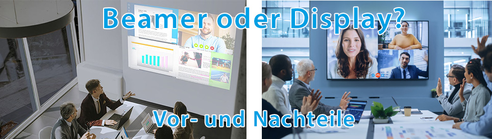 Vergleich Beamer Leinwand oder Display Screen Büro Schule Sitzungszimmer