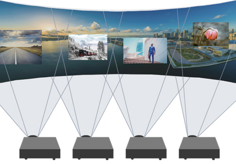 Softedge Edgeblending Projektion Geobox